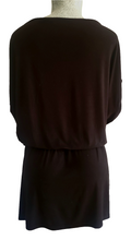 Charger l&#39;image dans la galerie, Robe noire drapée 55$
